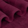 Luxury Bath Towels Set of 4 Large 700 GSM Cotton Ultra Soft Bath Towels 27x54 inch Highly Absorbent and Quick Dry Wine Red