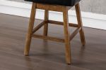 COOLMORE Bar Stools Set of 2 Counter Height Chairs with Footrest for Kitchen, Dining Room And 360 Degree Swivel