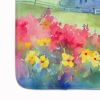 Massachusetts Mayflowers in Watercolor Memory Foam Kitchen Mat Machine Washable Anti-Fatigue Mat Cushion Comfort Bath Mat or Kitchen Rug