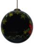 Holiday Wonders Cardinal Hand Painted Glass Hanging Ornament