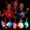 5pcs Glowing Halloween Bracelets necklace Children Toys Props