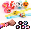 5pcs Glowing Halloween Bracelets necklace Children Toys Props